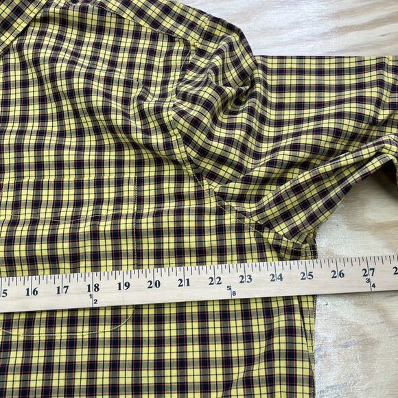 American Eagle Men's XXL Plaid Classic Fit Button Down Shirt Size XXL Preppy - Picture 9 of 11